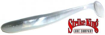 5" Strike King KVD Swim`n Shiner - Ghost Shad